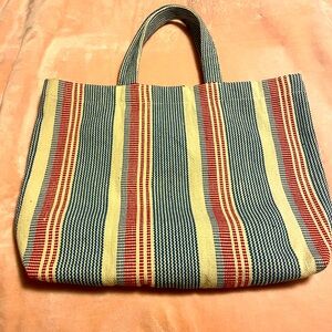 JJill Woven Multicolor Large Tote